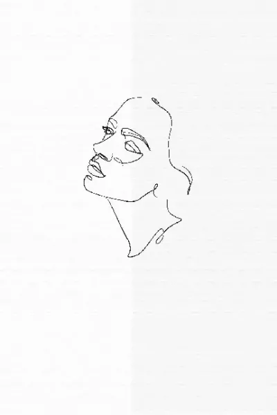 عکس سفید طرح دار