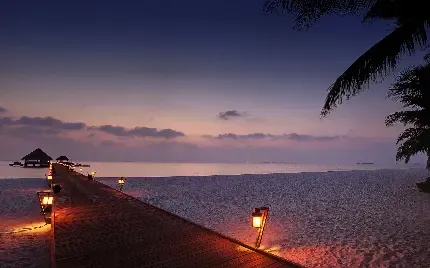  عکس اسکله چوبی زیبا و عاشقانه برای گوشی