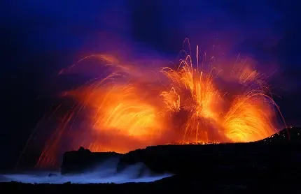  تصویر پس زمینه آتشفشان برای گوشی جدید