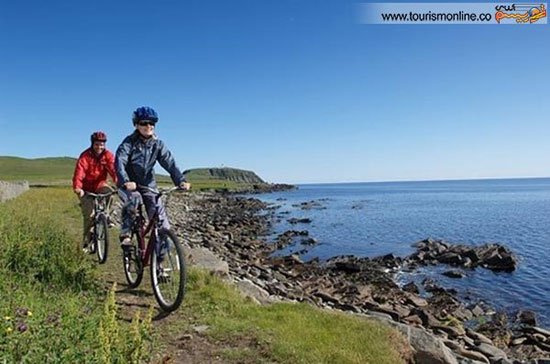  عکس دوچرخه سواری در طبیعت