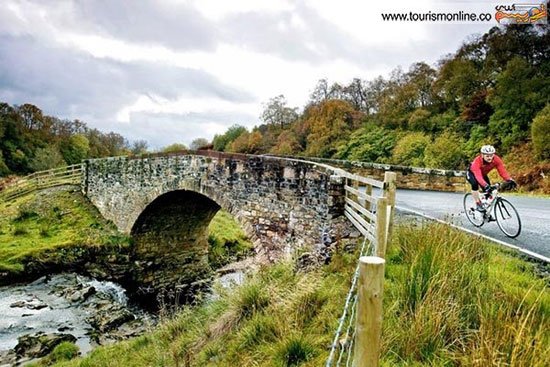  عکس دوچرخه سواری در طبیعت