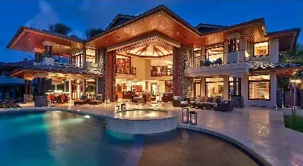 خانه ویلایی شیک و مدرن