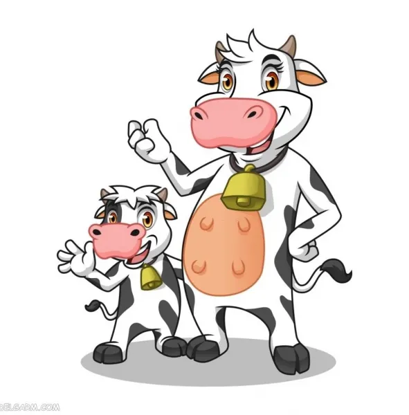  تصویر زمینه گاو کیوت