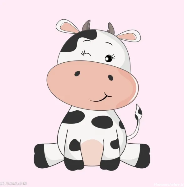  عکس گاو خنده دار