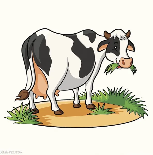  عکس گاو خنده دار