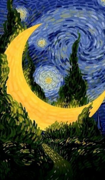 عکس شب پر ستاره ونگوگ