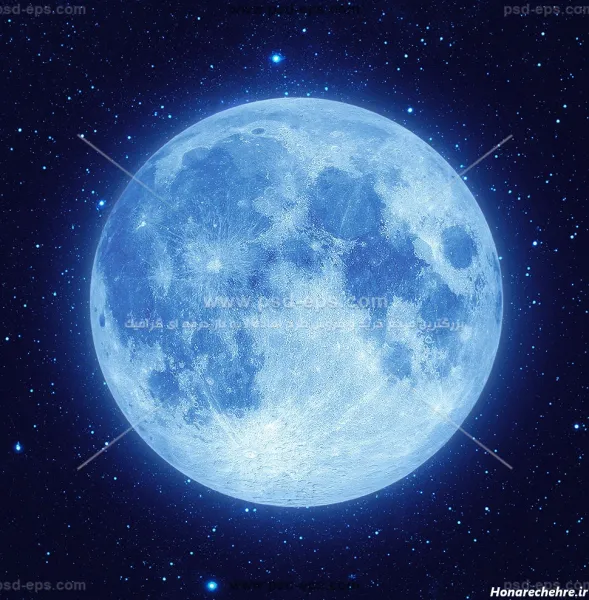 نقاشی شب پر ستاره کودکانه