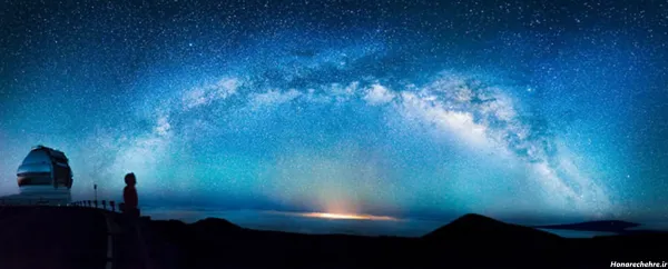  عکس شب های پر ستاره