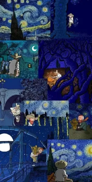  عکس با وایب ونگوگ