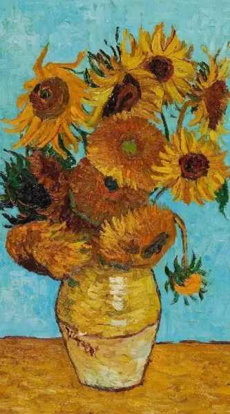  عکس پس زمینه شکوفه های بادام ونگوگ برای گوشی