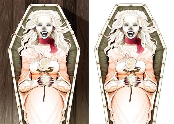  عکس خون آشام فانتزی برای پروفایل