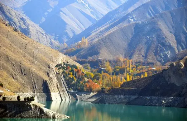  عکس از پیچ های زیبا جاده چالوس