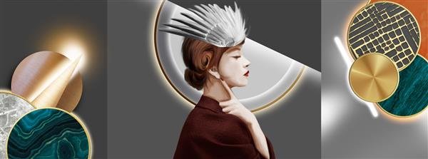  تصاویر سه بعدی زن