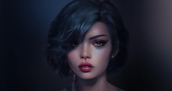  تصاویر سه بعدی زن