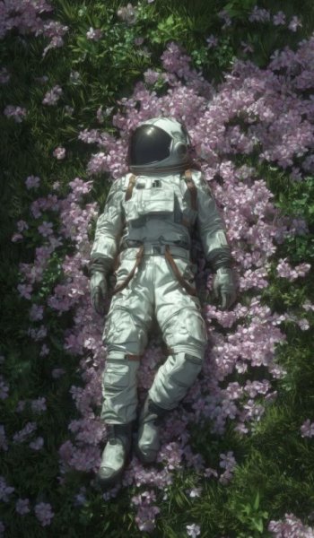  عکس سه بعدی فضانورد برای پروفایل پسرونه