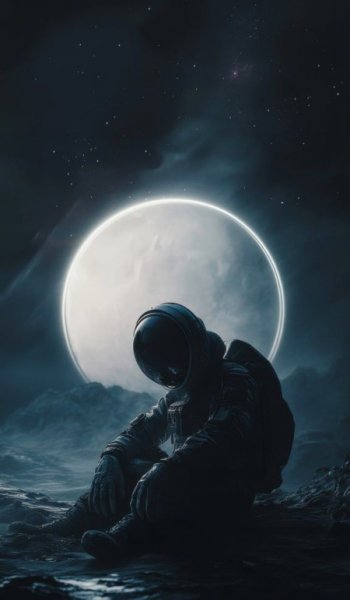  عکس سه بعدی فضانورد برای پروفایل پسرونه