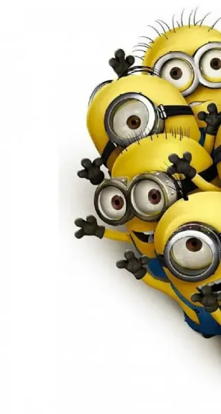  تصویر زمینه متحرک مینیون ها با چراغ قوه