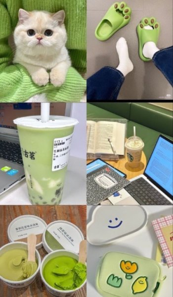  والپیپر سه بعدی سبز برای صفحه گوشی