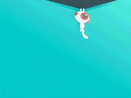  والپیپر گربه کارتونی برای زمینه گوشی ایفون