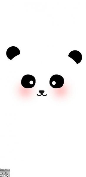  عکس سیاه و سفید خرس کارتونی پاندا