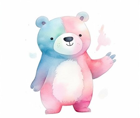  عکس پس زمینه خرس کارتونی عاشقانه