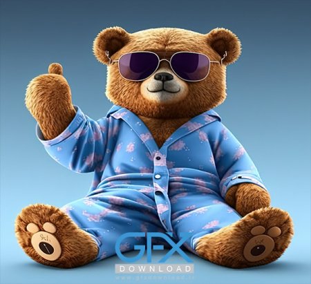  عکس پس زمینه خرس کارتونی عاشقانه
