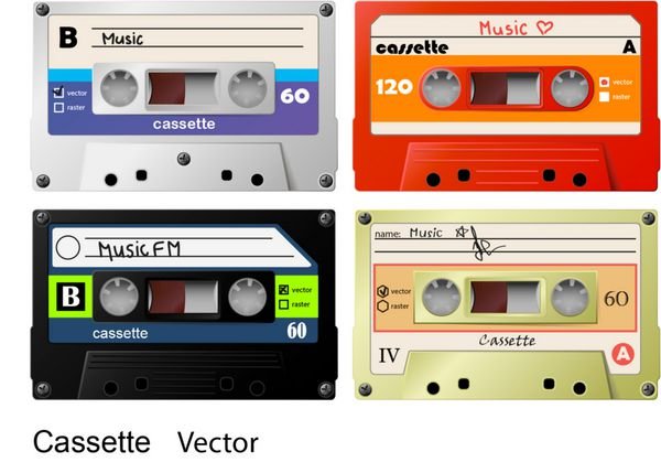  عکس نوار کاست برای تصویر زمینه