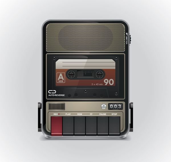  عکس نوار کاست برای تصویر زمینه