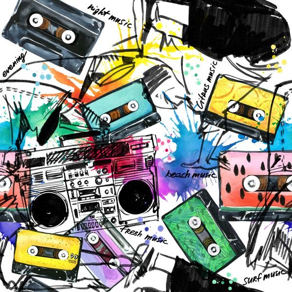  عکس نوار کاست برای تصویر زمینه