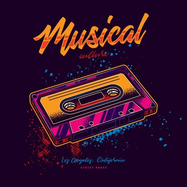  عکس نوار کاست برای تصویر زمینه