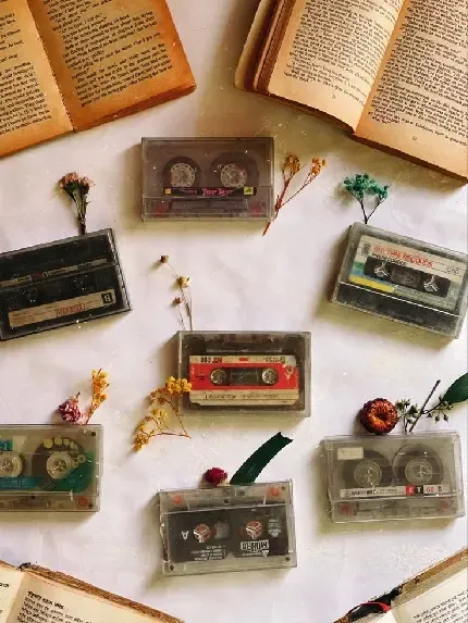  عکس نوار کاست قدیمی