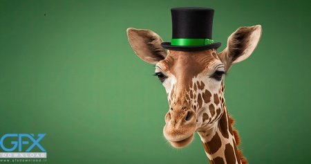  عکس زرافه بامزه برای موبایل