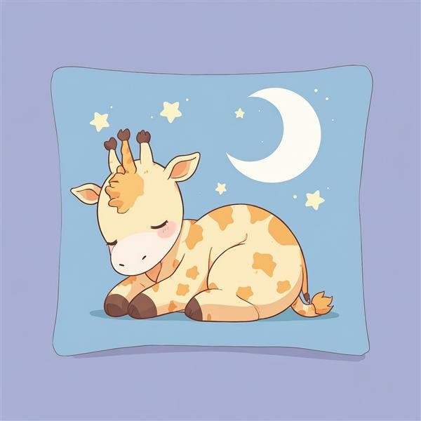  عکس زرافه کارتونی بامزه