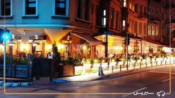  عکس استانبول ترکیه در شب برای پروفایل