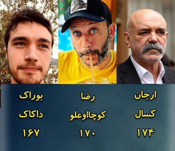  عکس همه بازیگران مرد ترکیه با اسم