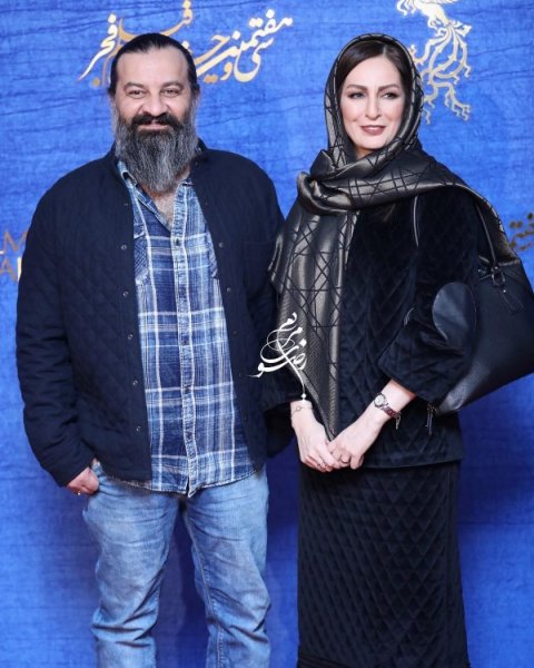  عکس بازیگران و همسرانشان جدید