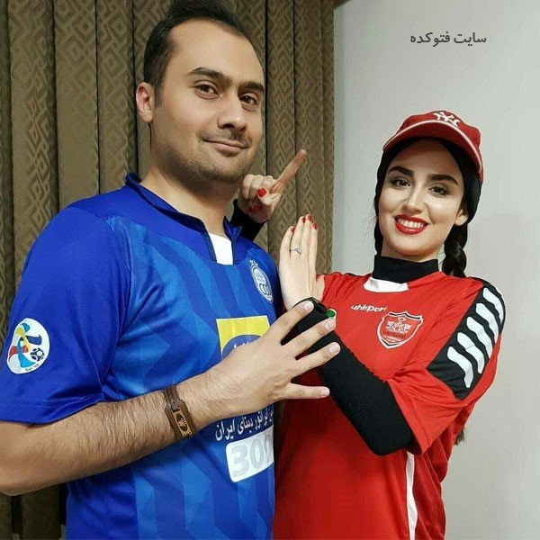  عکس بازیگران و همسرانشان جدید