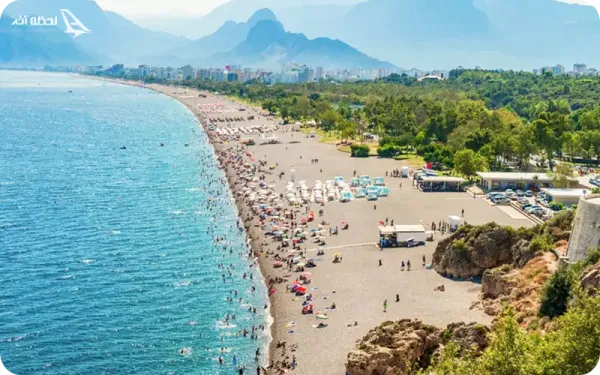  تصویر زمینه ساحل آفتابی آنتالیا