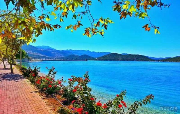  تصویر زمینه ساحل آفتابی آنتالیا