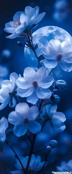  عکس دریا و گل برای پروفایل