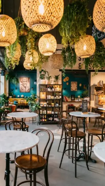  عکس کافه لاکچری برای پروفایل