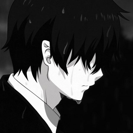  والپیپر انیمه پسرانه غمگین