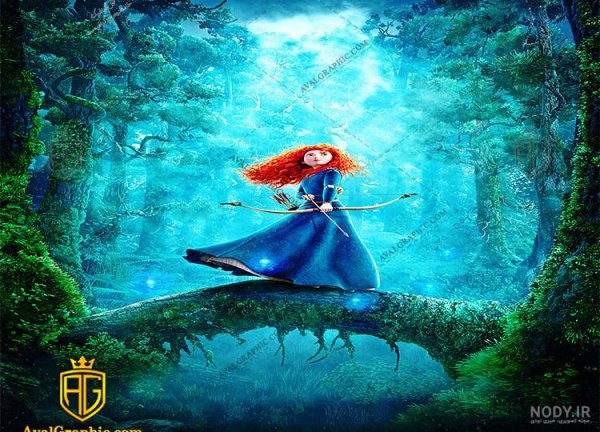  عکس دختر مو قرمز کارتونی