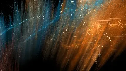  عکس زمینه آبی و نارنجی