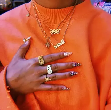 عکس نارنجی فانتزی