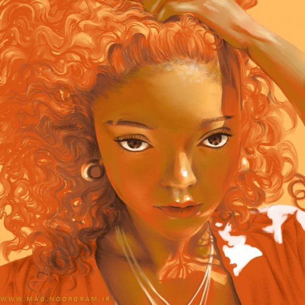 عکس نارنجی پینترستی