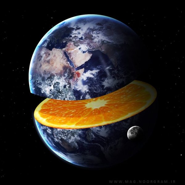 عکس نارنجی پینترستی