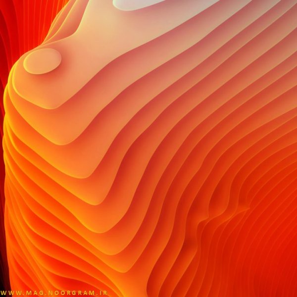 بک گراند نارنجی پاستیلی کیوت