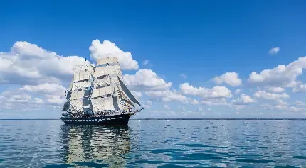  عکس کشتی بادبانی با کیفیت بالا