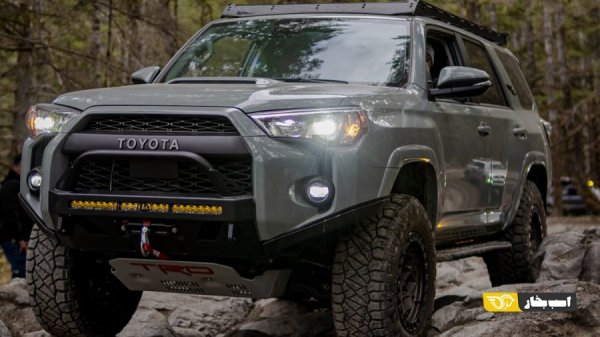  عکس تویوتا لندکروز پرادو در کوهستان